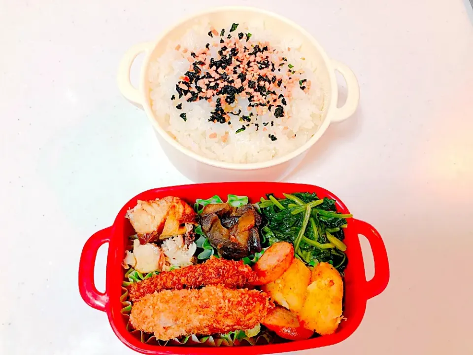 Snapdishの料理写真:#だんな弁当|karinさん