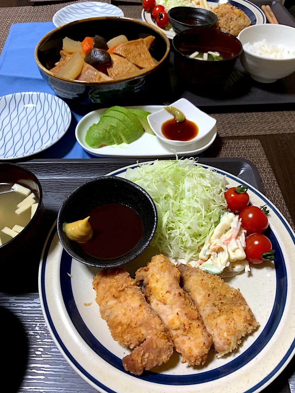 頑張らない普通のご飯☆6/28夜ごはん
＊おからパウダーでヒレカツ
 #夜ごはん  #定食 #カツ#おからパウダー#低糖質調味料#糖質制限中#1型🔰
食べ物に感謝🙏
糖質ゼロ🍺に感謝🙏
( ´ ▽ ` )ﾉ🍺ｶﾝﾊﾟｰｲ|あきさん