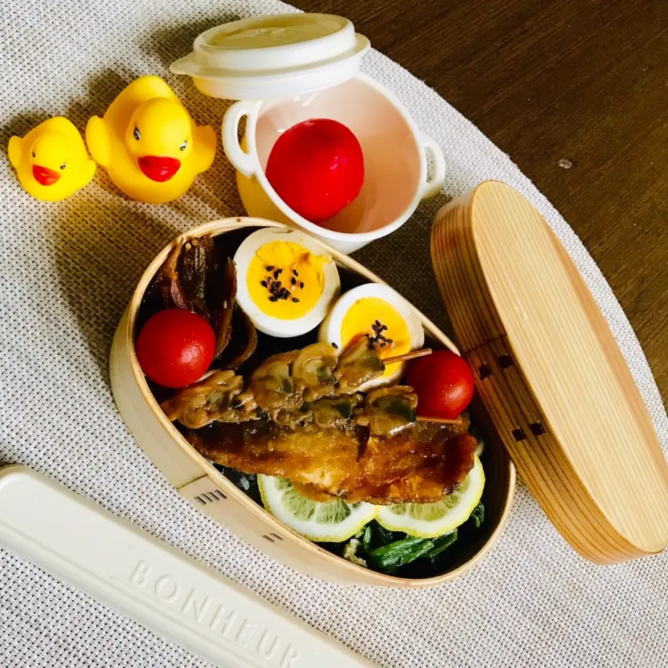 『鯖の味醂干しとアサリの佃煮』海苔弁|nailsbayさん