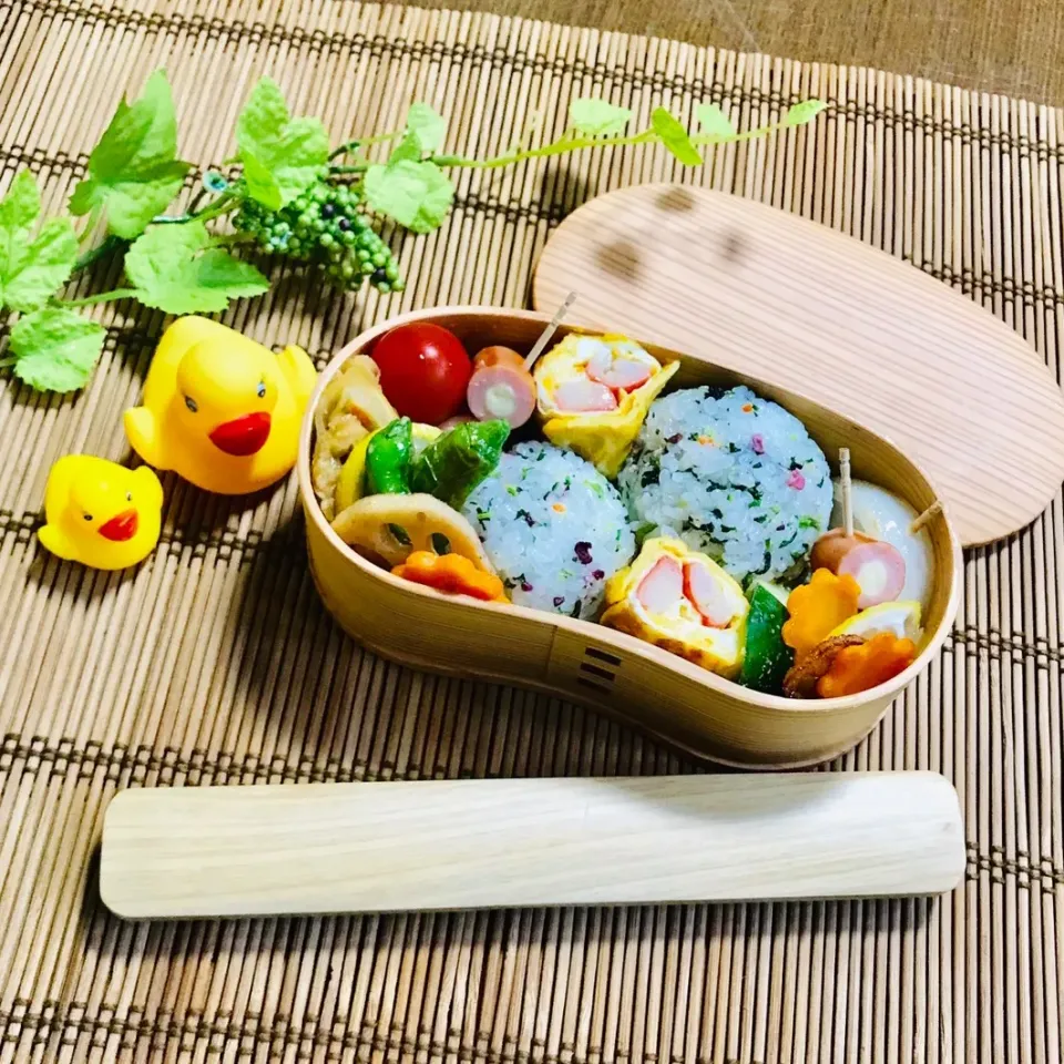 お野菜たっぷり『カラフルおにぎり弁当』|nailsbayさん