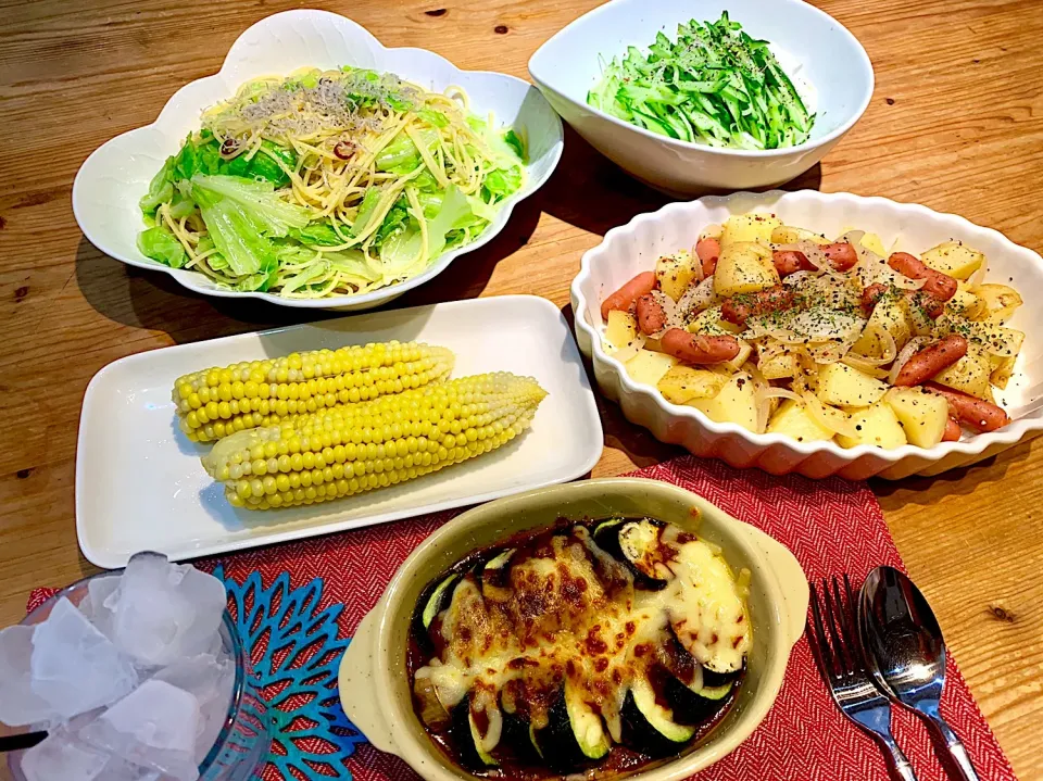 今日の晩御飯（R1.6.17）|え〜かさん