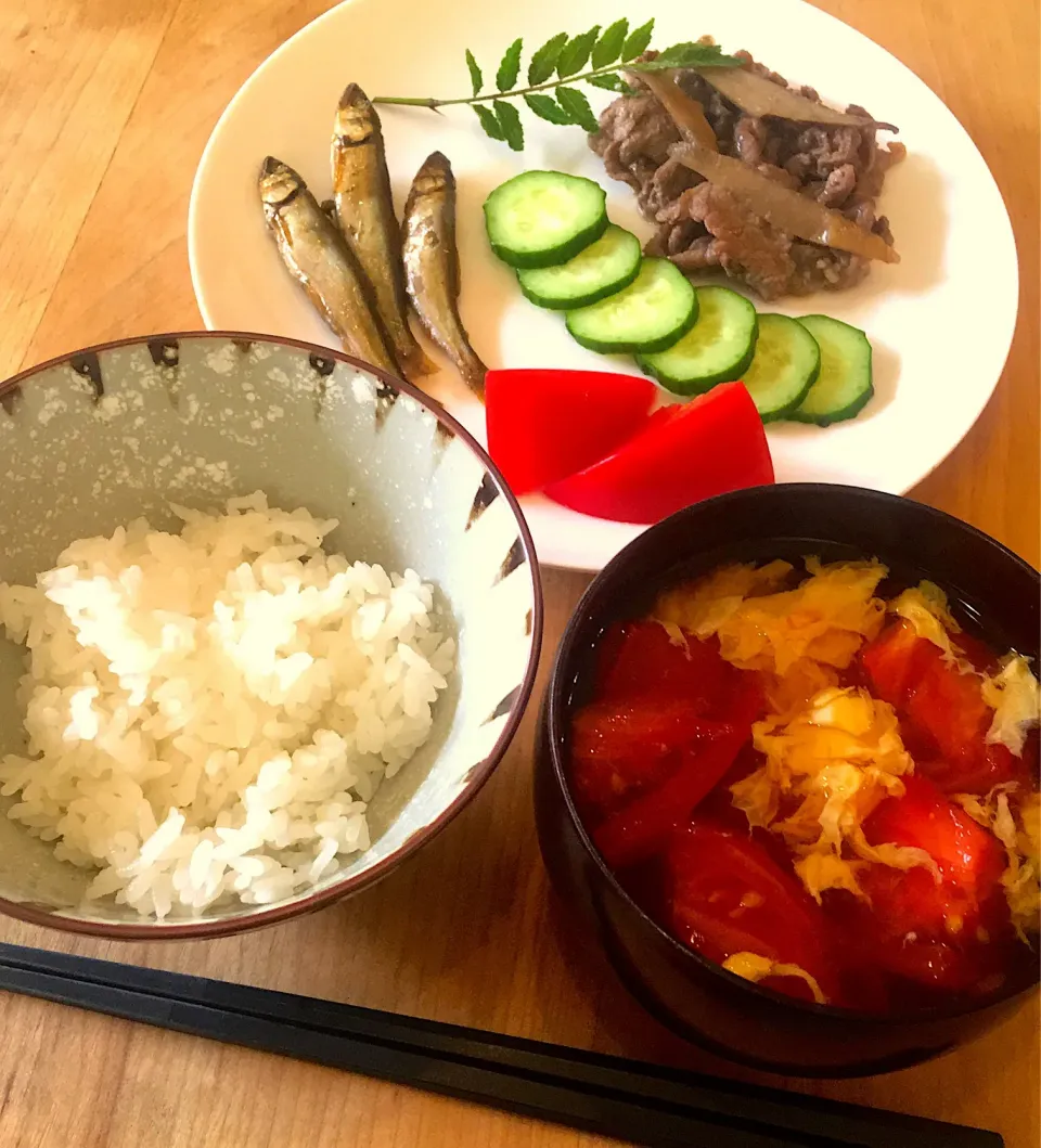 栄養バッチリお昼ご飯🥰|たんたんさん