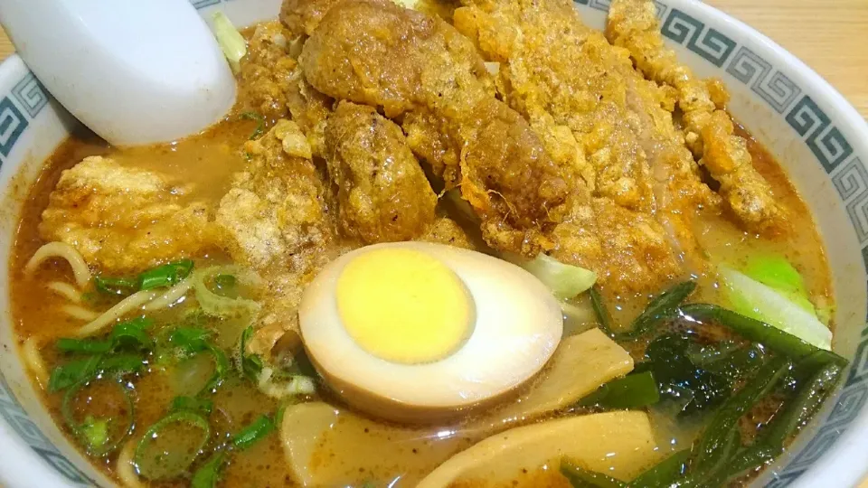 Snapdishの料理写真:【熊本本店は1955年創業】
桂花ラーメン 渋谷センター街店
五香肉麺（ウーシャンローメン）
＠渋谷
19123|大脇さん