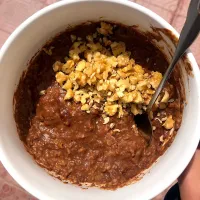 Snapdishの料理写真:Peanut butter chocolate oatmeal|Alyazyaさん