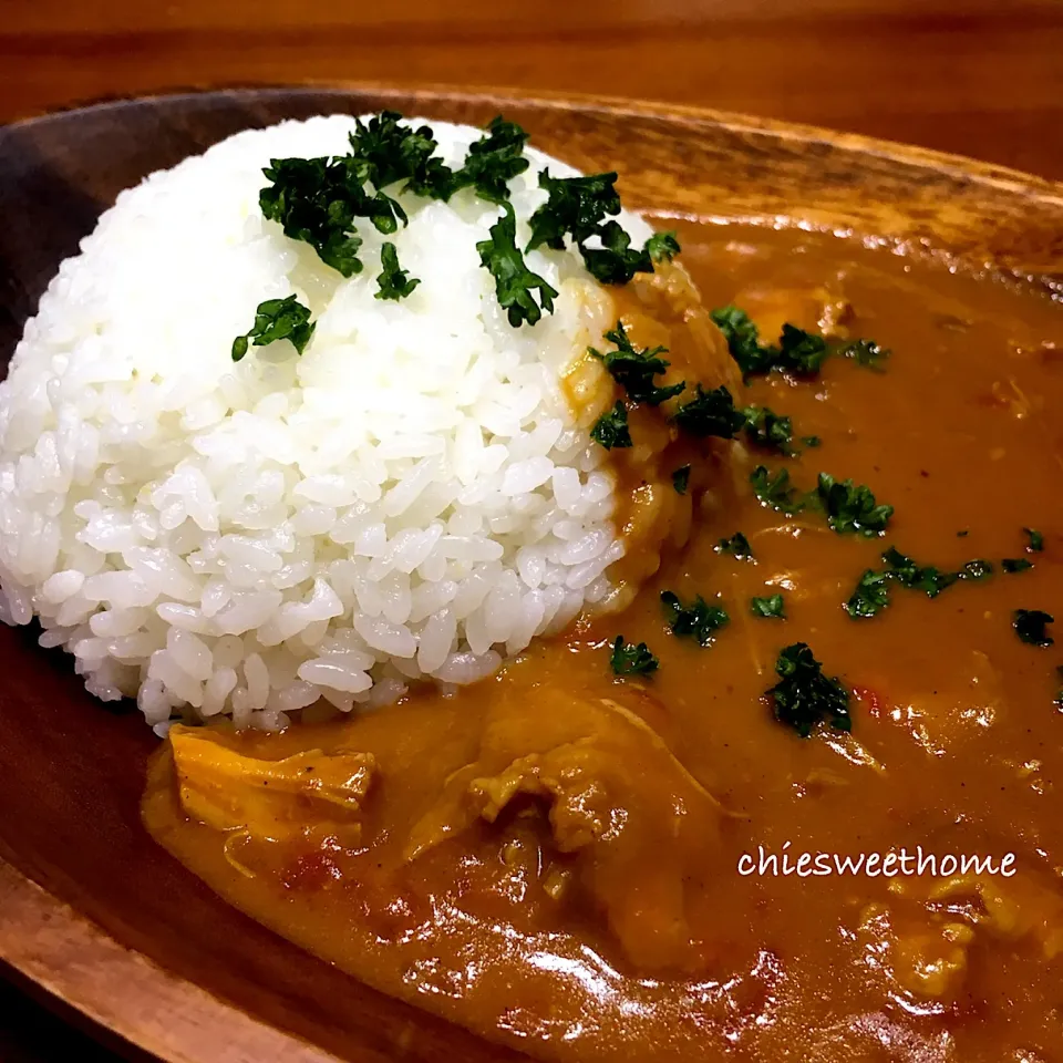 【簡単！！】市販のルーで＊バターチキンカレー（生クリーム不使用） | 山本ゆりオフィシャルブログ「含み笑いのカフェごはん『syunkon』」Powered by Ameba|chieko ♪さん