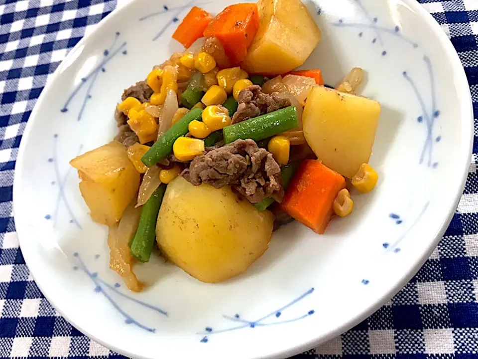 甘酒入りの肉じゃが|えいぽんさん