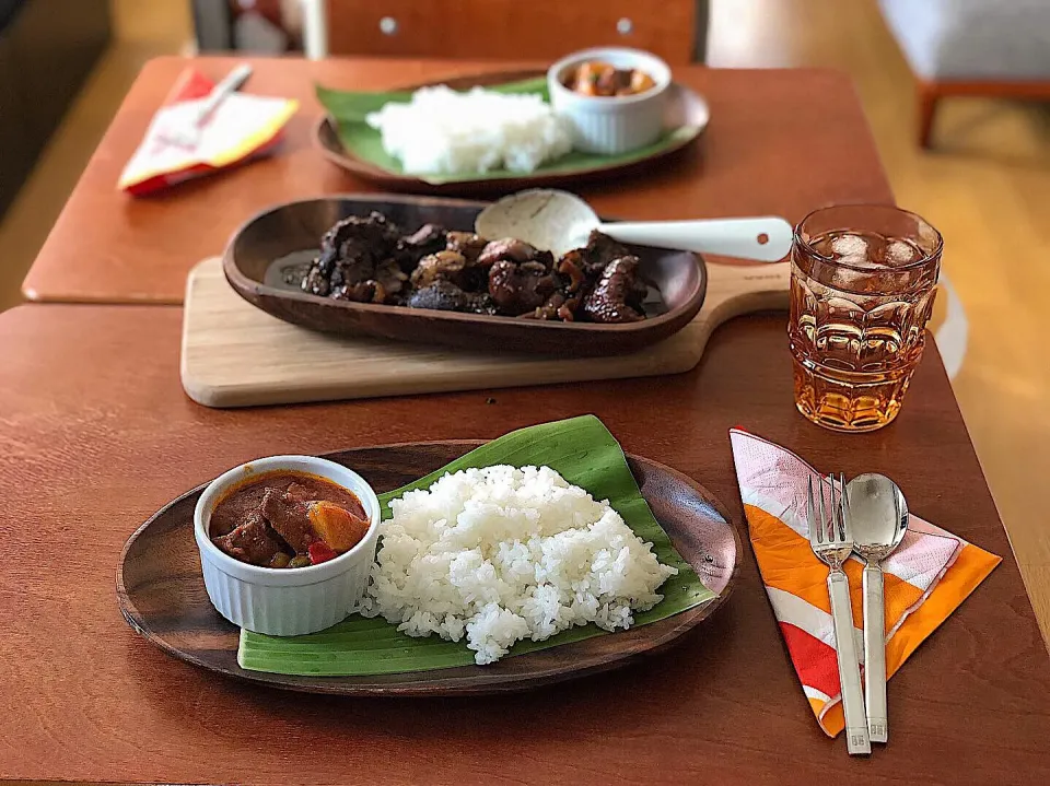 Snapdishの料理写真:フィリピン料理🇵🇭(2種類)|Imanaka Yukikoさん