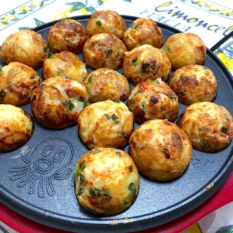 久しぶりのたこ焼きパーティー(^^)旬のたこ美味しい|おまめさん