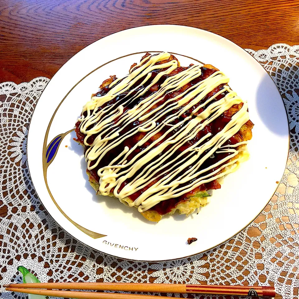 Snapdishの料理写真:豚玉お好み焼き|yakinasuさん