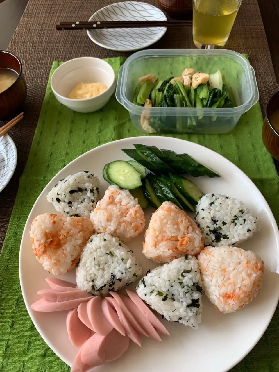 頑張らない普通のご飯☆6/30昼ごはん
＊お出かけ前の腹ごしらい
食べ物に感謝🙏
いってきまーす👋|あきさん