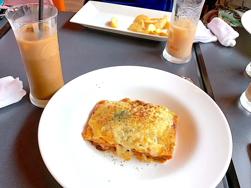 ラザニア定食💓💓💓|大塚麻美さん