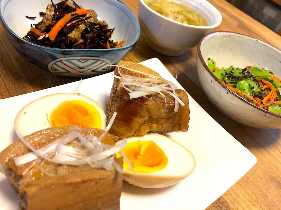 豚の角煮定食|ピーコさん