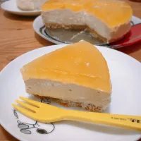 マーマレードのレアチーズケーキ🍊|Linus*さん