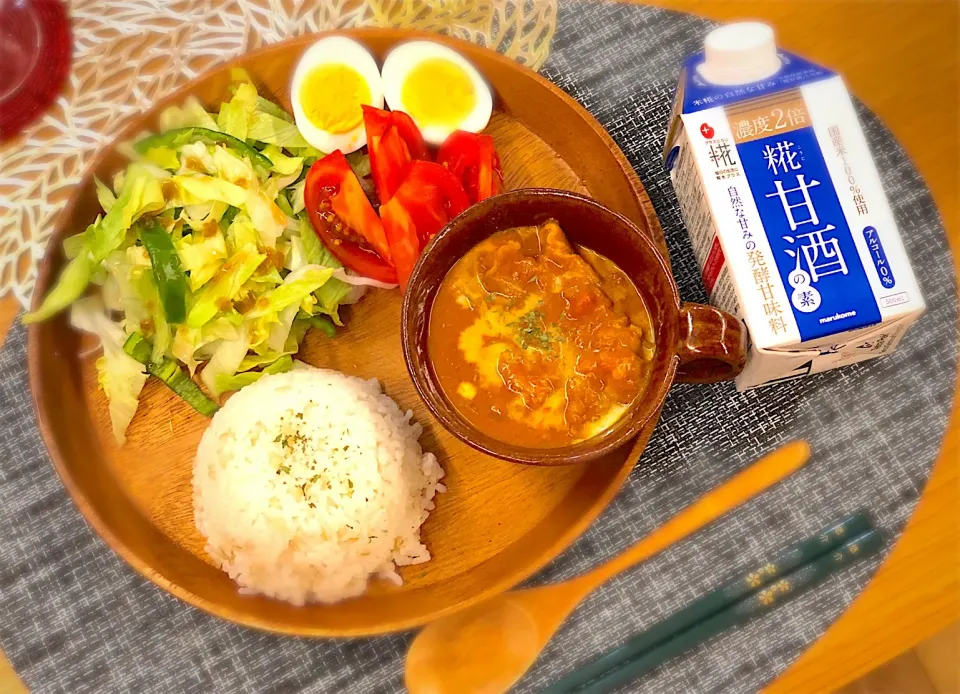 糀 甘酒の素 バターチキンカレー|nana 🍅さん