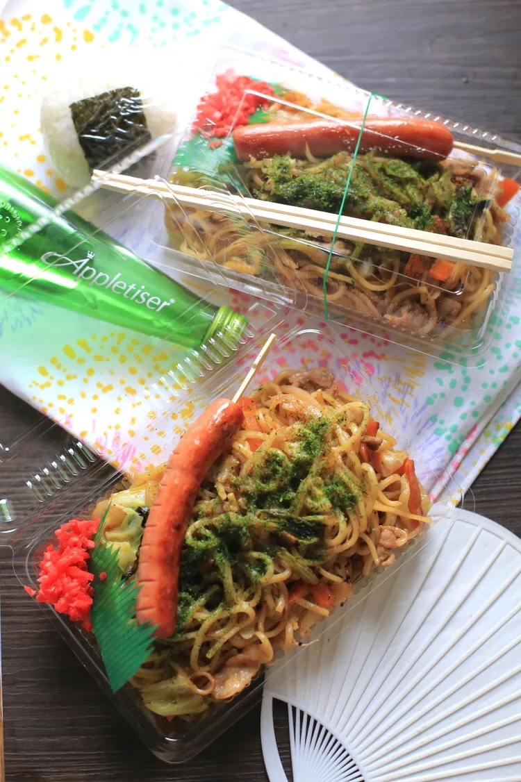 屋台風！焼きそば弁当|ゆいか＊さくママさん