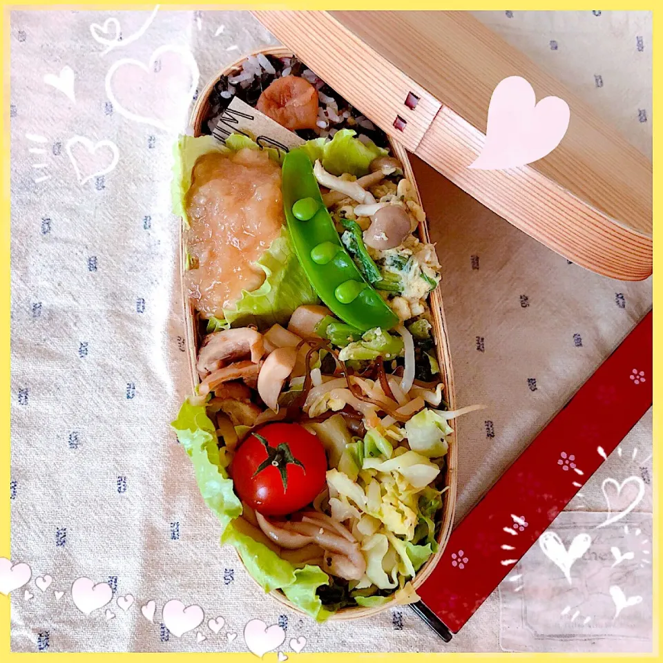 ７／１ ｍｏｎ
鶏胸肉のみぞれ煮弁当🍴|rinaronarさん