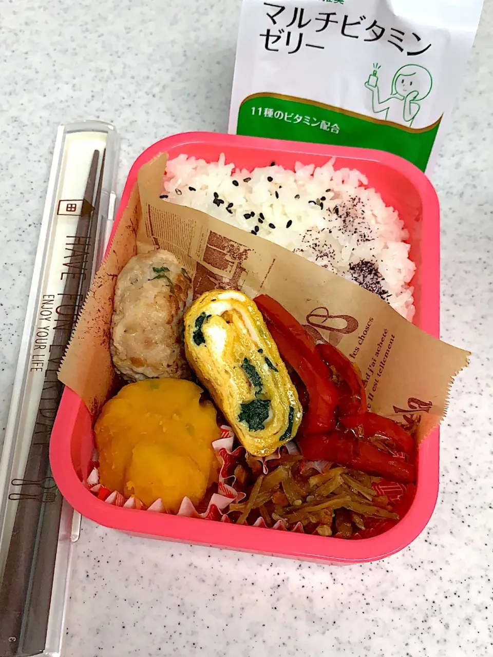 今日のお弁当 #女子高生のお弁当|料理嫌いなおかあさんさん