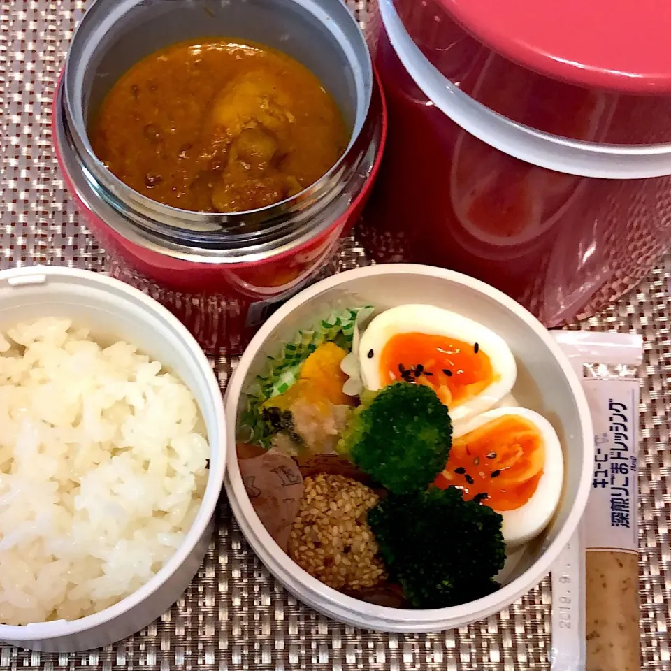 2019.07.01 バターチキンカレー弁当|みほさん