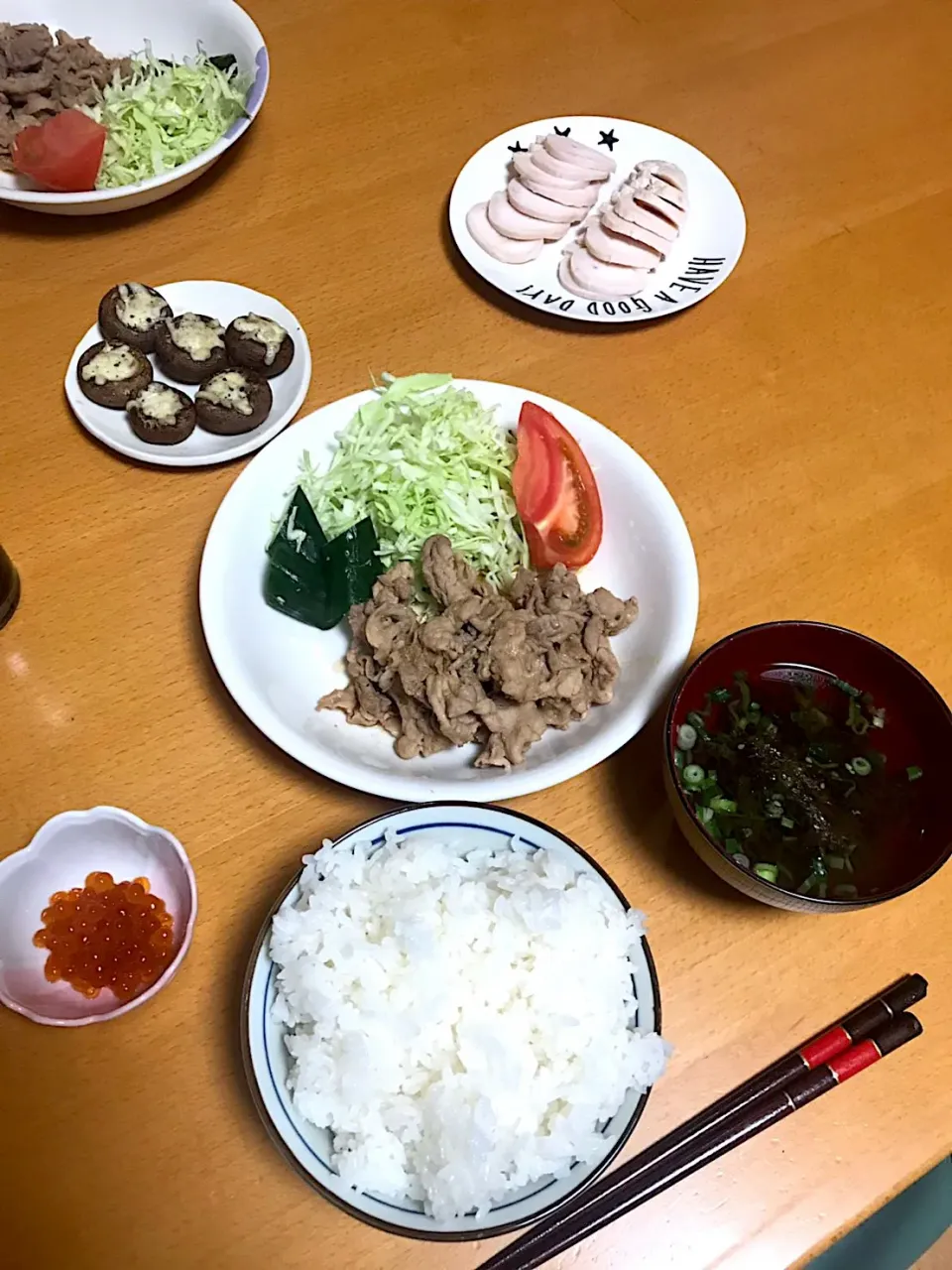 Snapdishの料理写真:土曜日の夜ごはん☆2019.6.29.|kimikimiさん