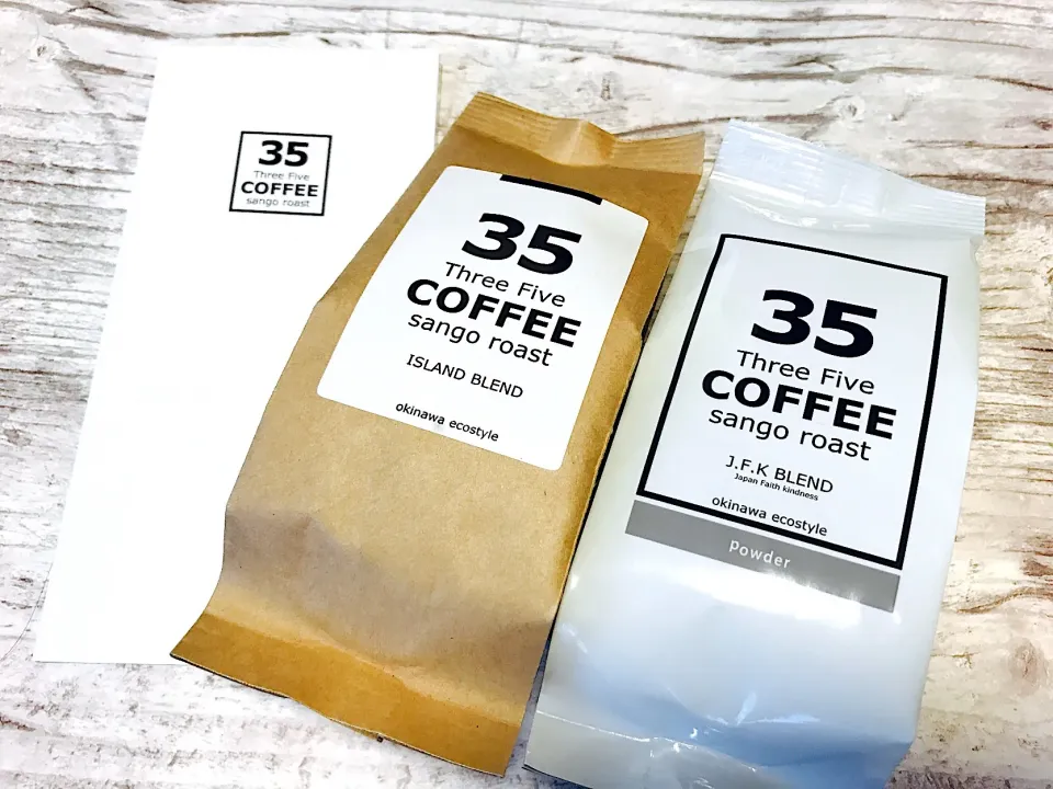 沖縄お土産🌺35coffee
#35coffee
#ThreeFive|いちごさん