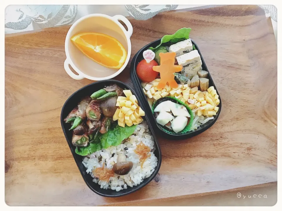 Snapdishの料理写真:JK弁当🐌2019.7.1(Mon.)|yucca@さん