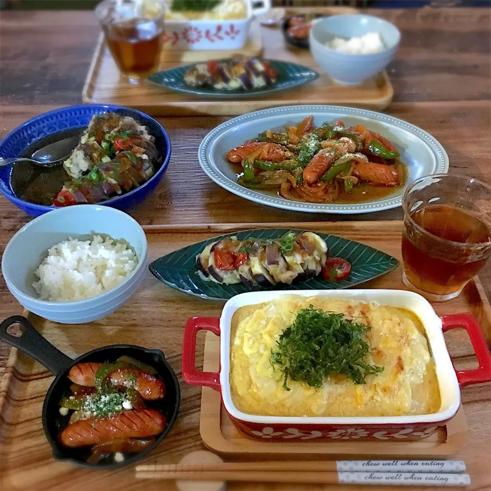 豆腐と長芋のグラタン定食|ともみさん