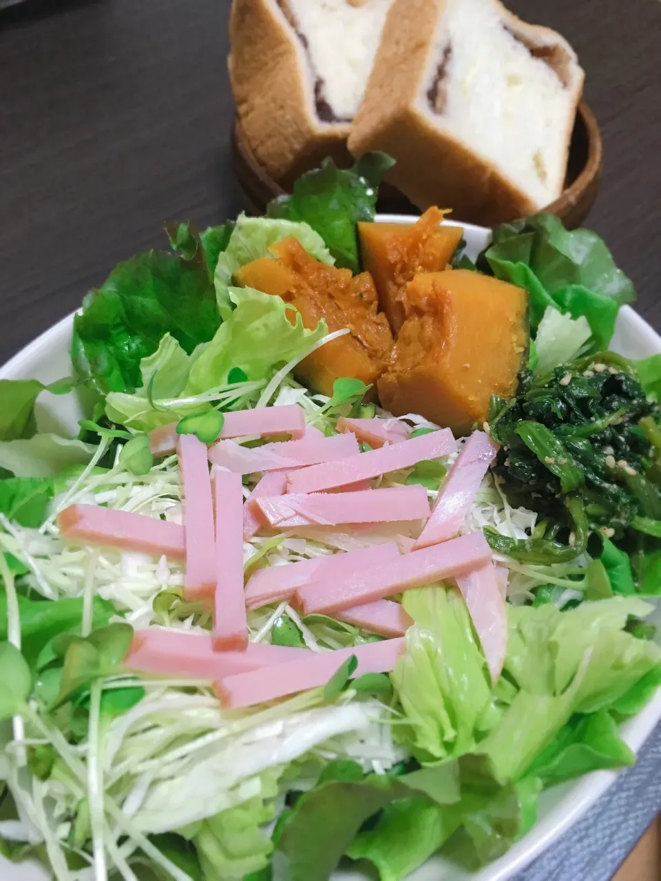 Snapdishの料理写真:ヘルシー山盛りサラダ|しぃさん