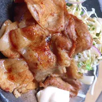 Snapdishの料理写真:生姜焼き|kyoichiさん