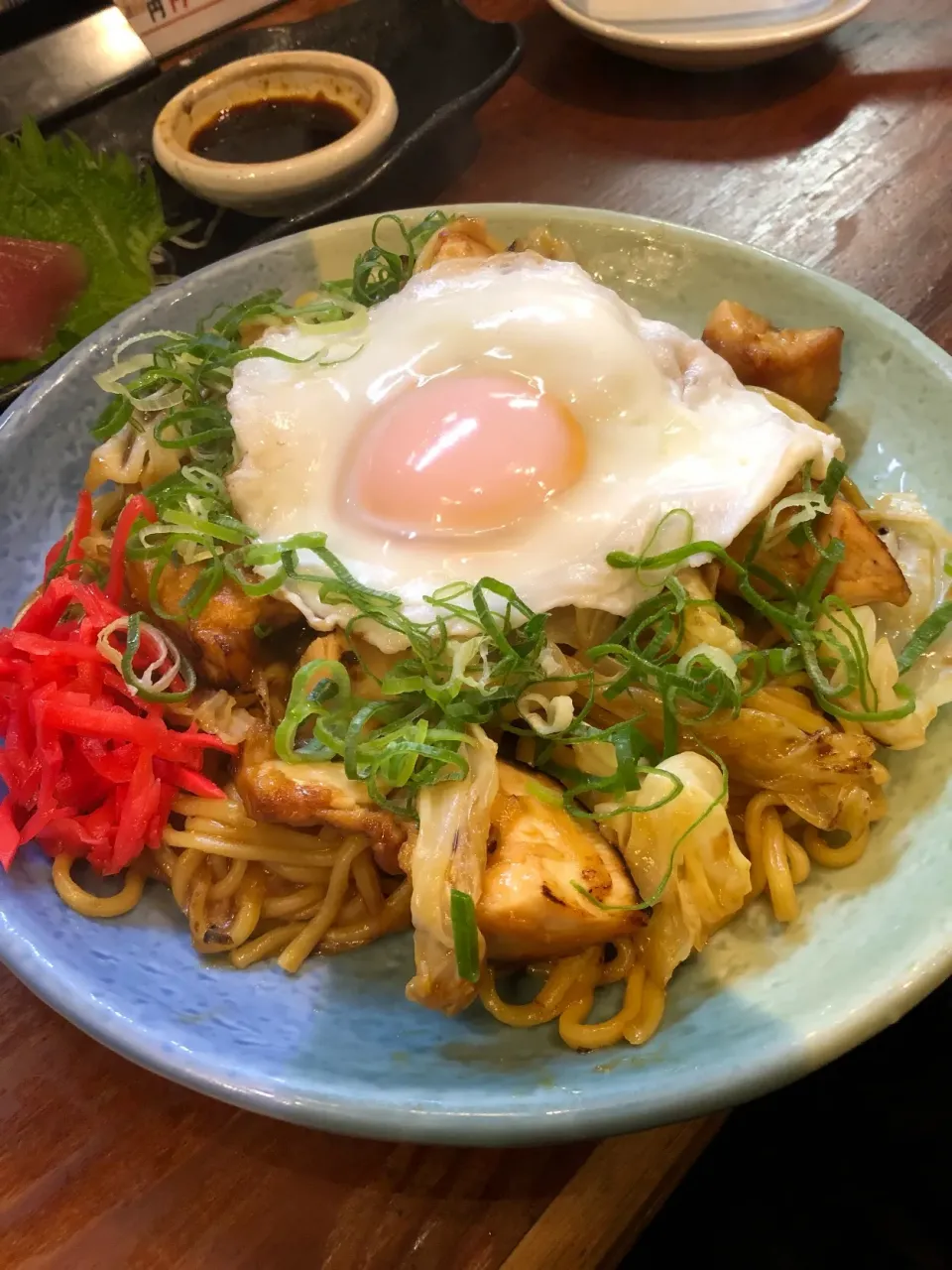 B級グルメひるぜん焼きそばのソースで😋|すかラインさん