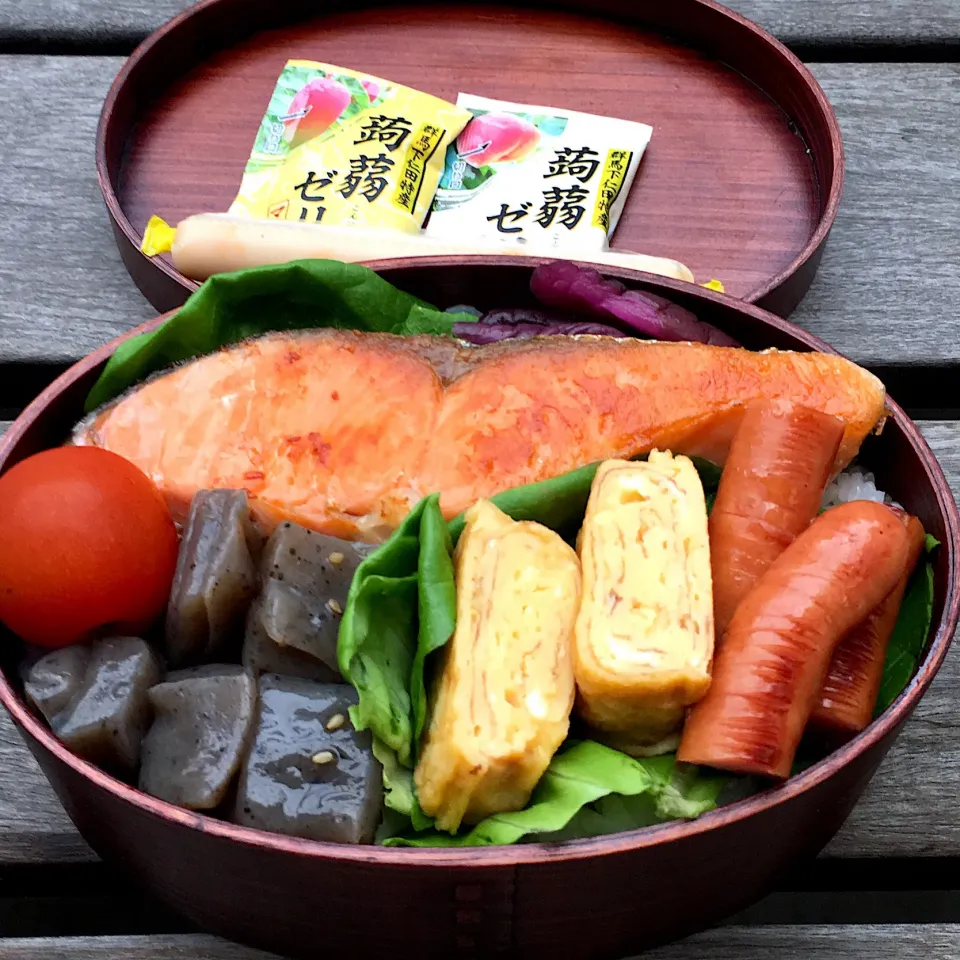 #のっけ弁当  #男子高校生弁当  #曲げわっぱ弁当|さい。さん