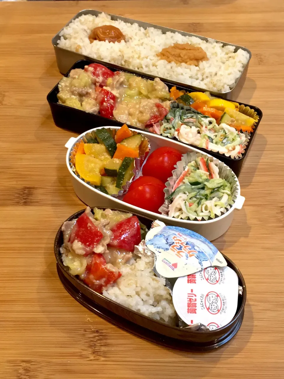 Snapdishの料理写真:7/2の息子くん&娘ちゃん弁当🍱
 #弁当|ままみさん