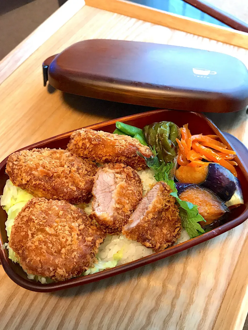 一口ヒレカツ丼弁当|二キィさん