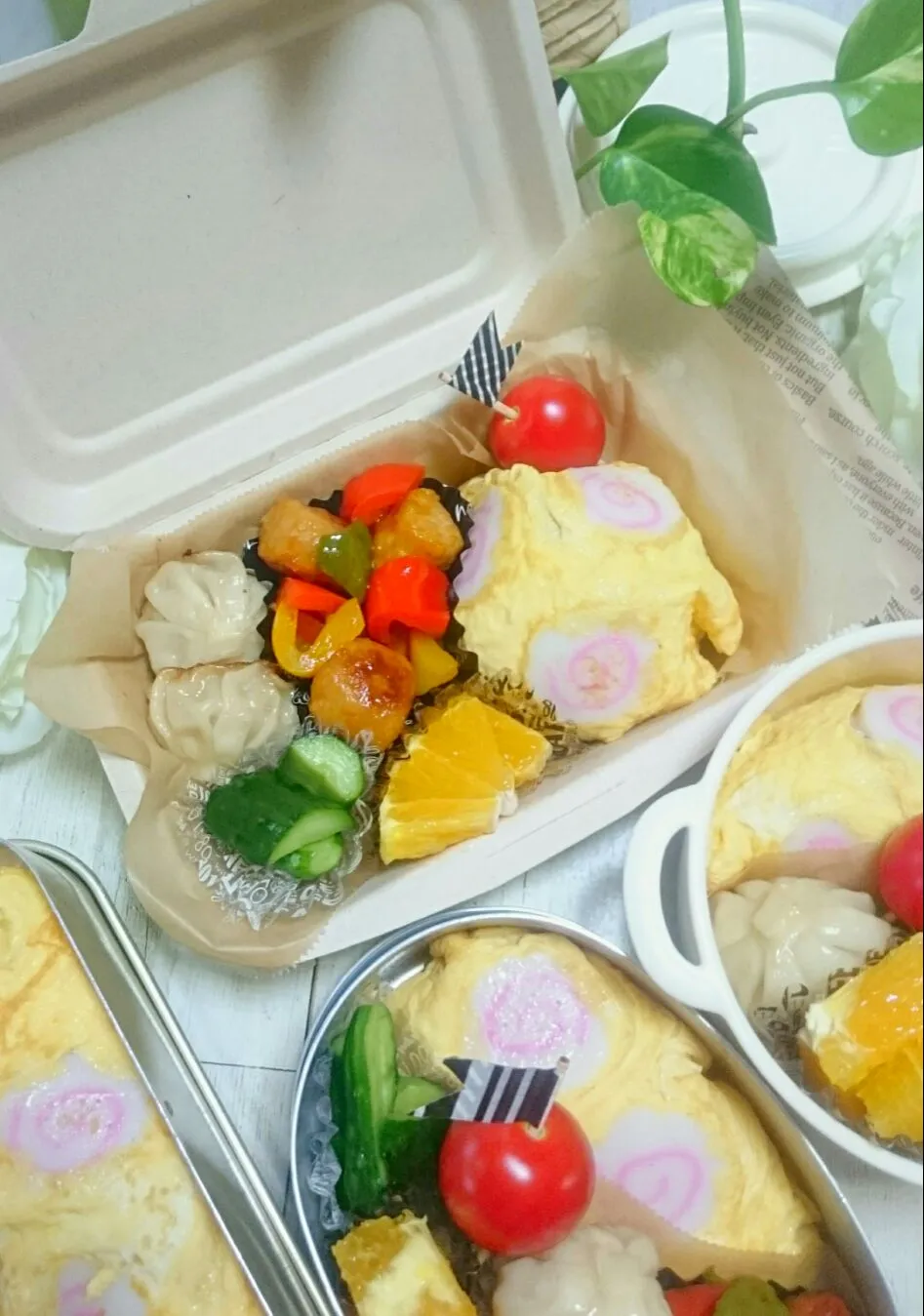 なるとオムライス弁当
 #オムライス
 #なると|okamichanさん