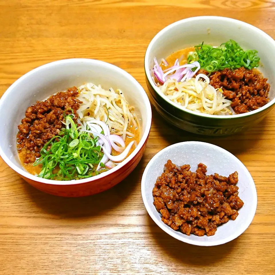 Snapdishの料理写真:『豚挽き肉種で自家製冷やし担々麺』|seri-chanさん