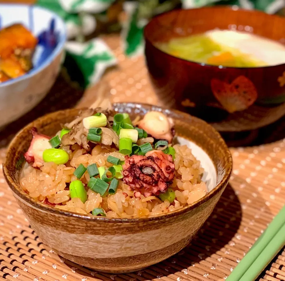 リピリピ♪あゆ♡の料理 たこ飯🐙|あゆさん