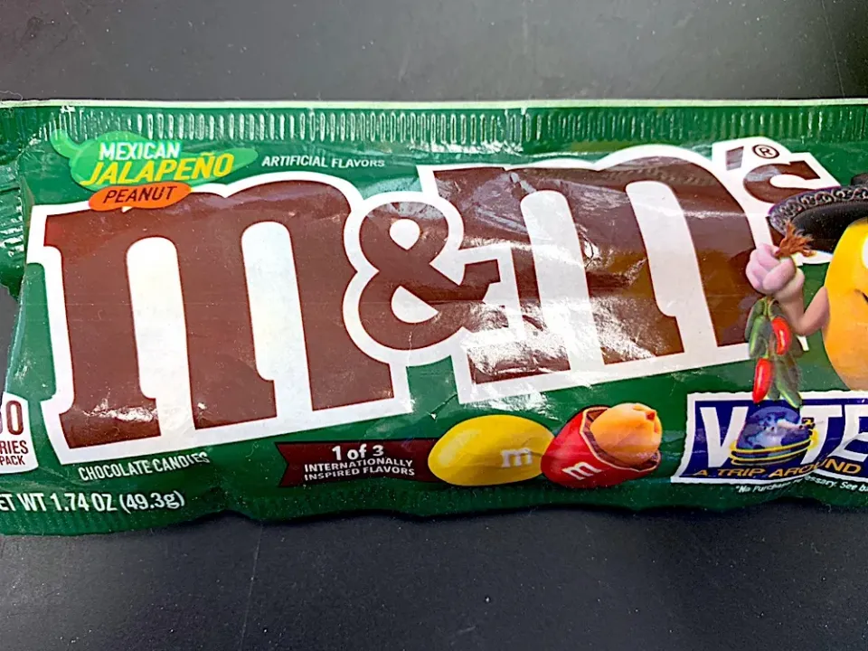 Mexican Jalapeno peanut M&M’s #mm  #chocolate|🌺IAnneさん