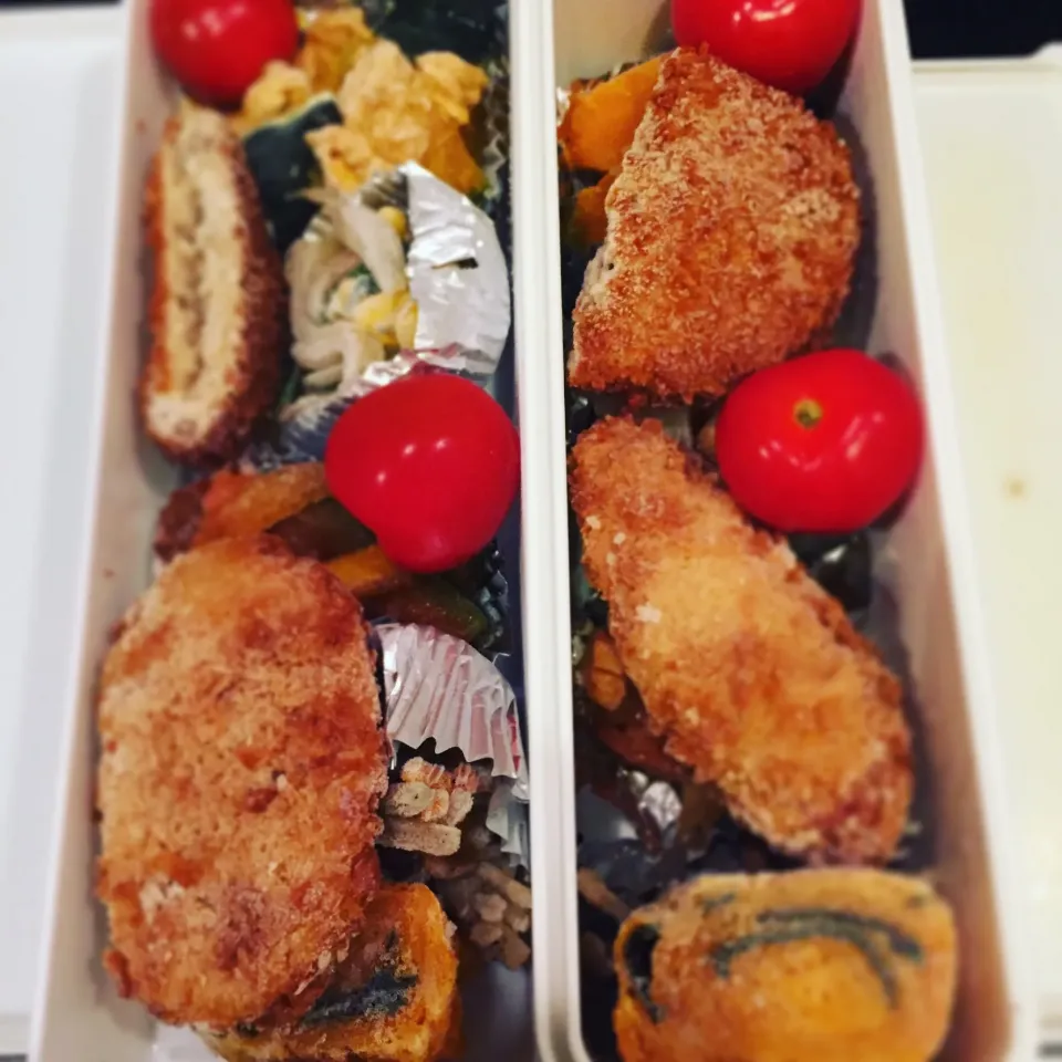 Snapdishの料理写真:今日のお弁当|kenji kojimaさん