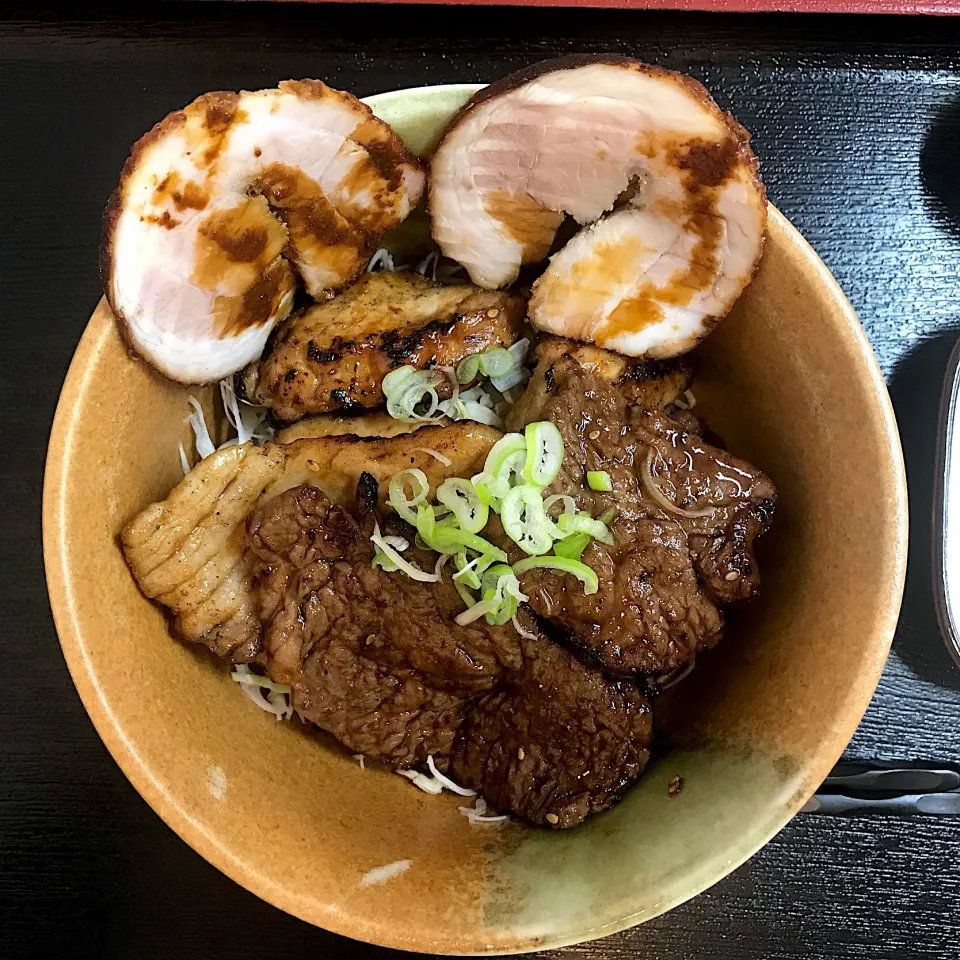 座・肉丼
ご飯よりお肉が多いです(^｡^)|なお🅿️さん