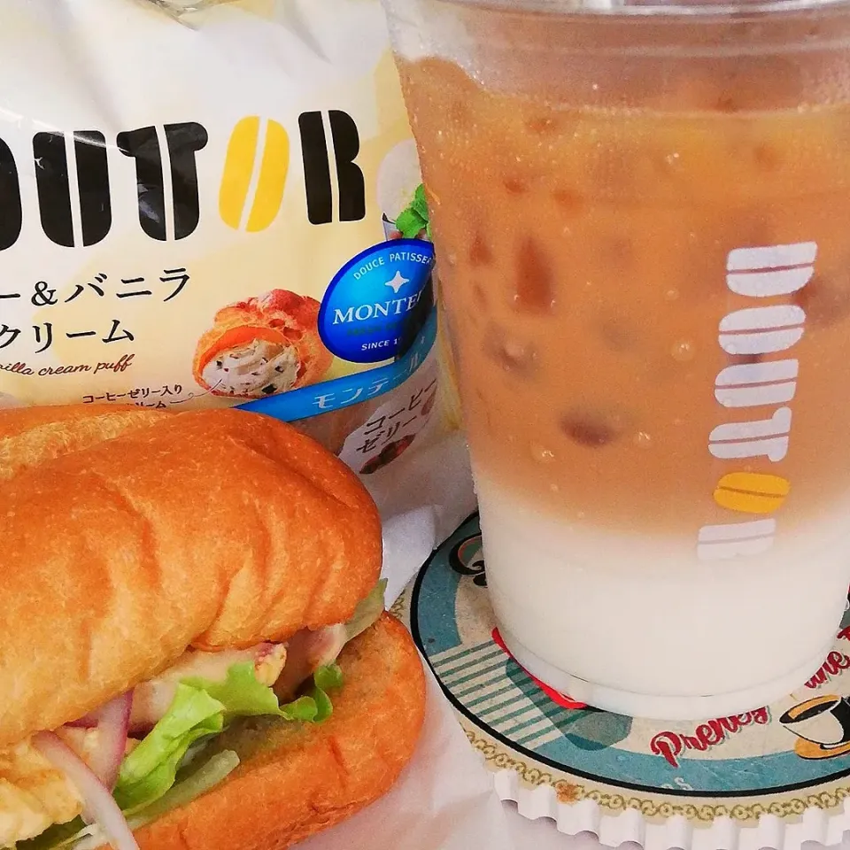 ドトール☕テイクアウトランチ☀️🍴(7/2)|海猫さん