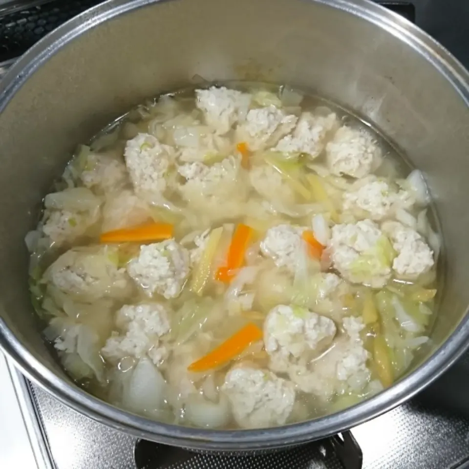 鶏だんごの中華スープ|しまだ ちえこさん