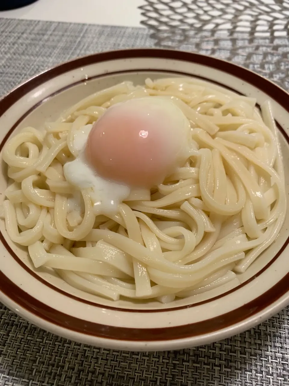 7月2日夜は温玉ぶっかけうどん|とももさん