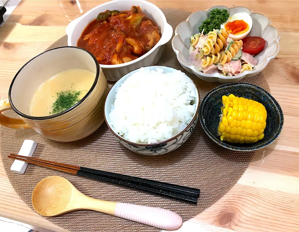 Snapdishの料理写真:7/2 彼 夜ご飯|erkさん