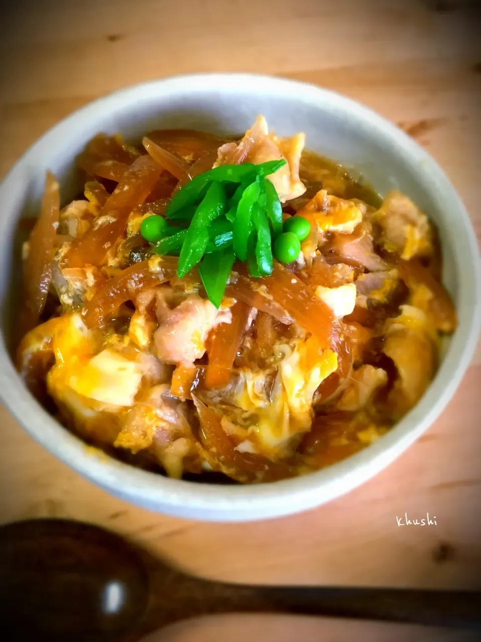 #糀甘酒糀リッチ の優しさがジワ〜っ♬
汁だく #親子丼 🐓|KOZUEさん