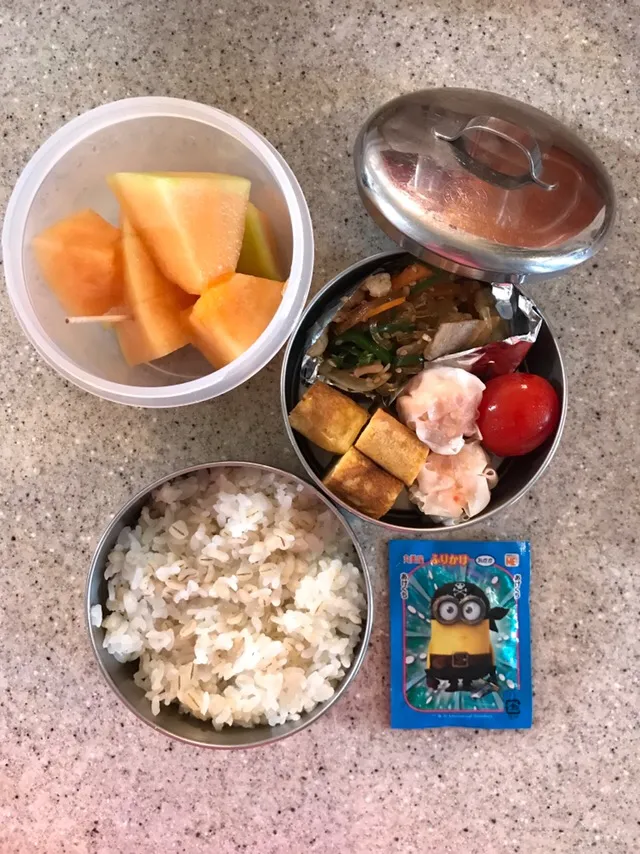 Snapdishの料理写真:チャプチェ弁当🍱

 #サッカー部弁当  #部活弁当  #高校生男子弁当  #弁当  #お弁当|ちっくんさん