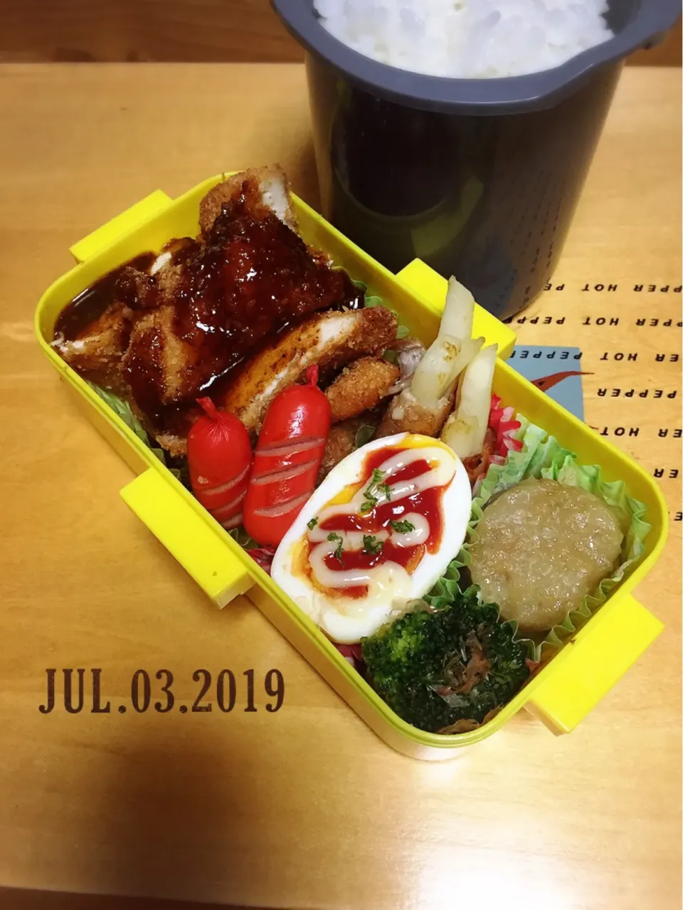 Snapdishの料理写真:男子高校生弁当|TOMOさん