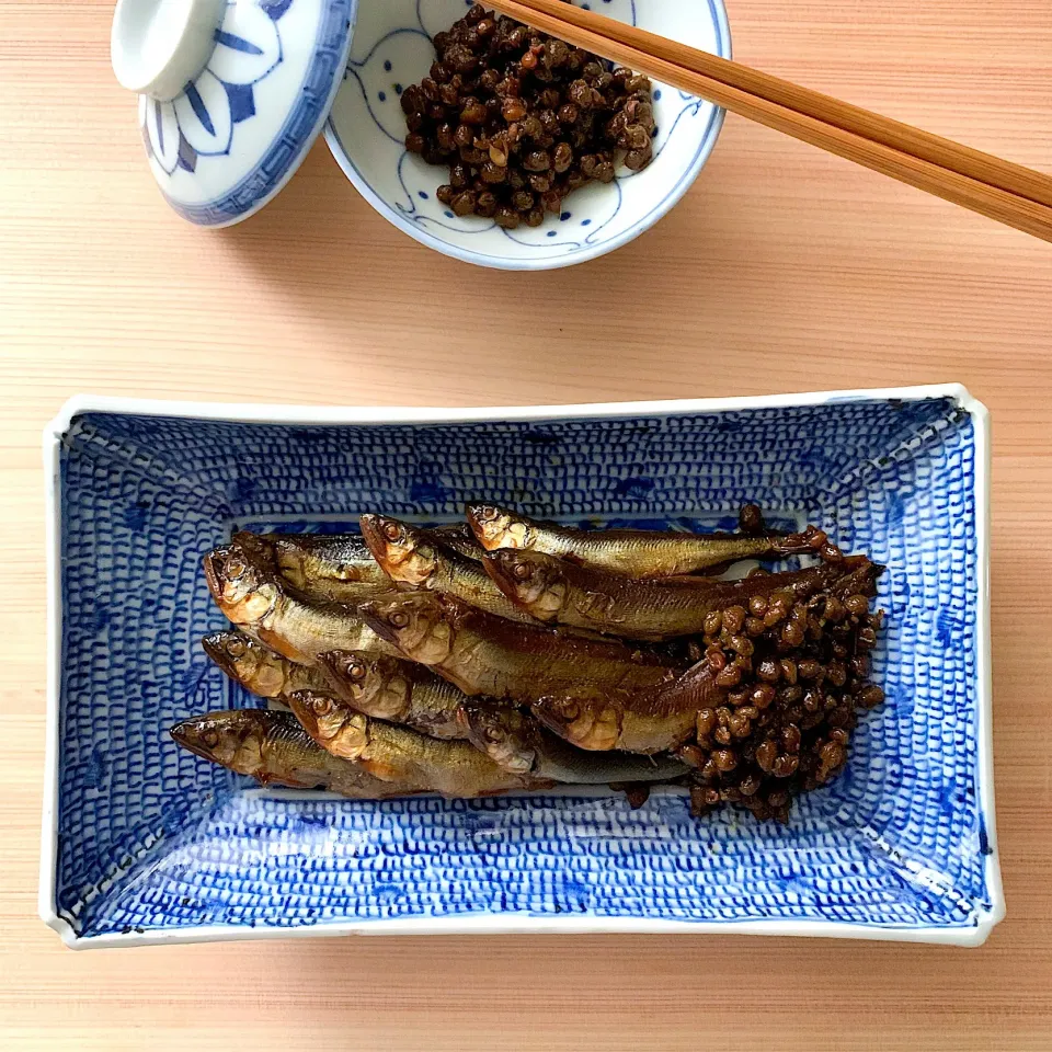 稚鮎の甘露煮 (有馬煮)|まる(丸大豆)さん