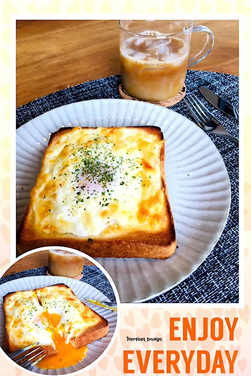 Snapdishの料理写真:今日のお家で一人ランチは、
ハムエッグチーズトースト✨で超簡単ランチ💕|ミッチ☆ママさん