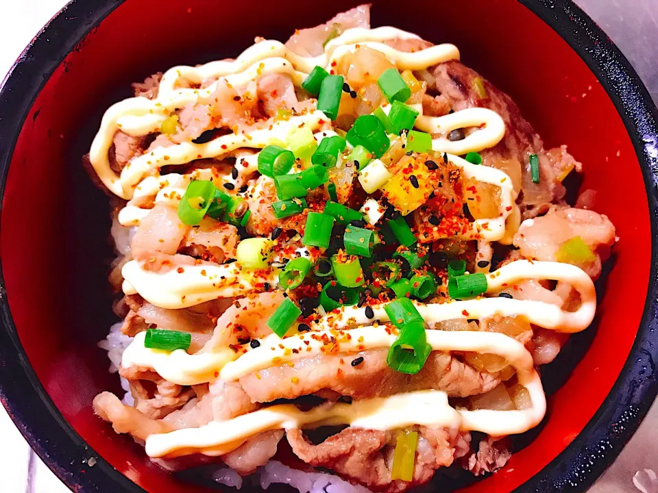 簡単晩御飯♪ご飯がすすむ豚こま南蛮丼♪ by のびの 【クックパッド】 簡単おいしいみんなのレシピが312万品|あやぺこさん