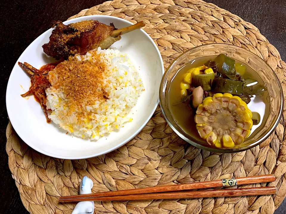 Bebek Serundeng & Sayur asem|yeni kartikasariさん