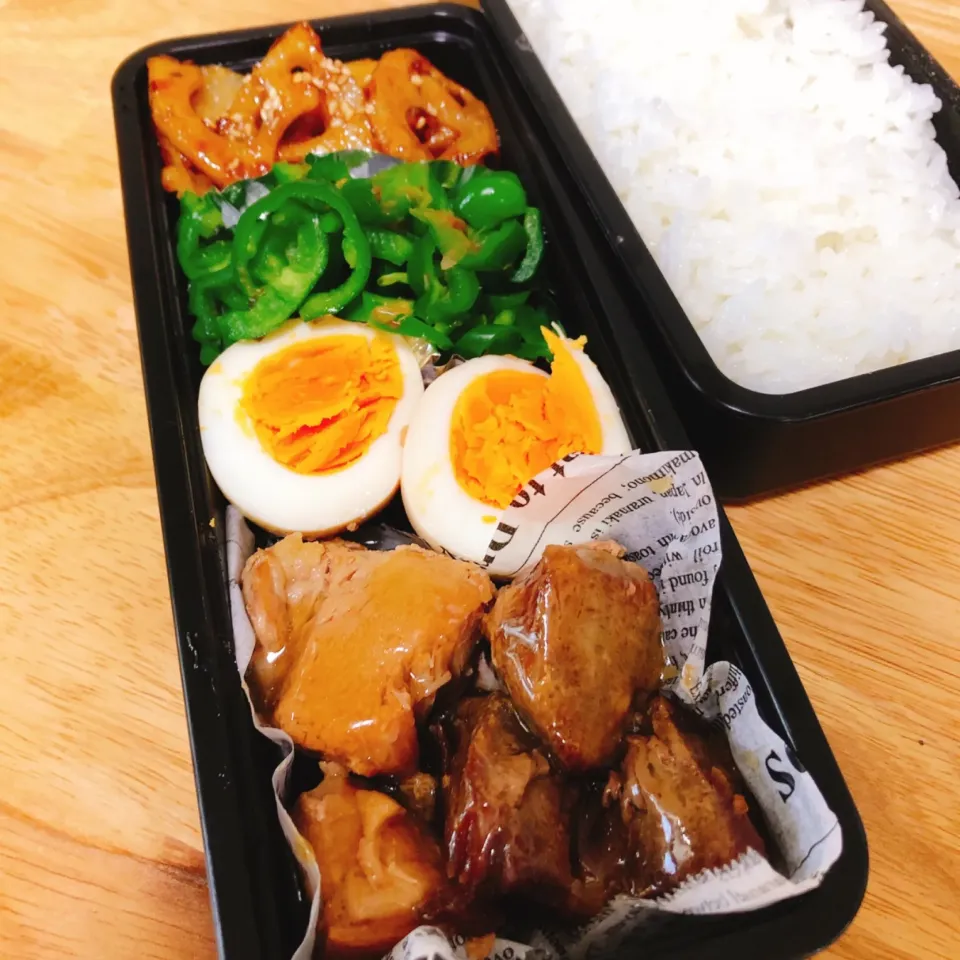 長男お弁当❁¨̮
 #お弁当記録 
 #手作り弁当 
 #男子高校生弁当|ゆめぴりかさん